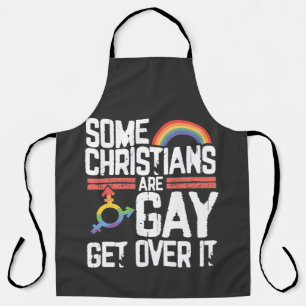 Tablier  Certains chrétiens sont gays, passez à autre chos