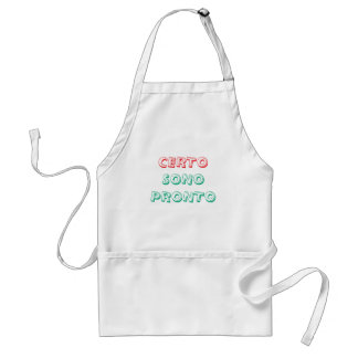 Tablier certo sono pronto italien Apron