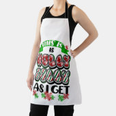 Tablier C'est aussi Holly Jolly que je reçois (Insitu)