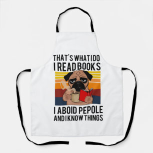 Tablier c'est ce que je fais je lis des livres j'aboid peo