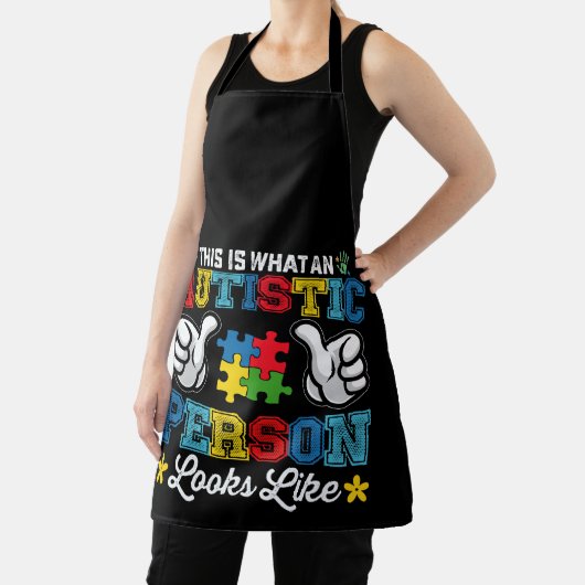 Tablier C'Est Ce Qu'Une Personne Autiste Ressemble À Un Au (Insitu)