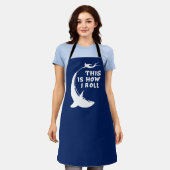 Tablier C'Est Comme Ça Que Je Roule - Plongée Sous-Marine  (Porté)