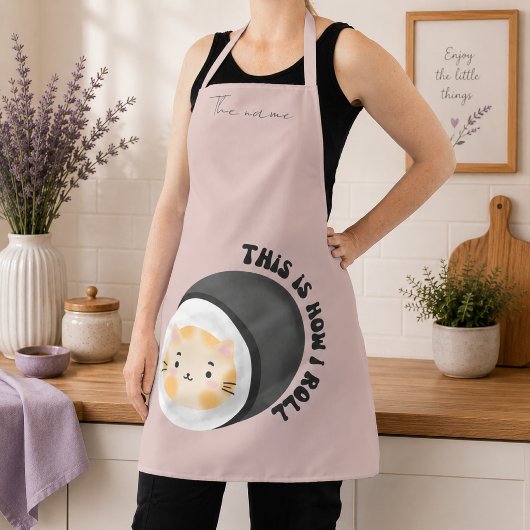 Tablier C'est comme ça que je roule, Sushi