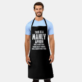 Tablier C'Est Drôle Pour Manly Apron (Porté)