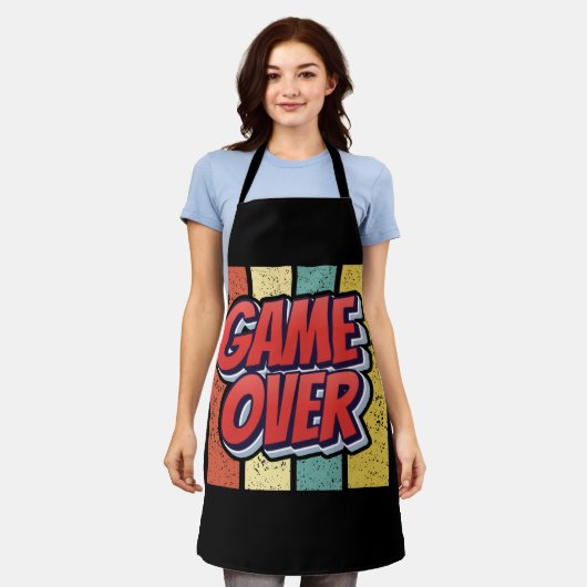 Tablier C'est fini. (Porté)