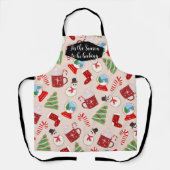 Tablier C'est la saison Baking Christmas Cookie Motif (Recto)