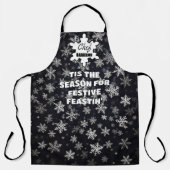 Tablier C'est la saison de la fête festive (Recto)