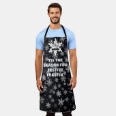 Tablier C'est la saison de la fête festive (Porté)