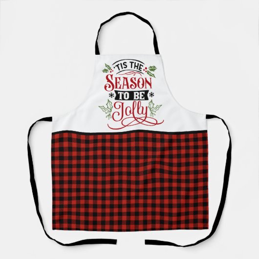 Tablier C'est la saison de Noël (Recto)