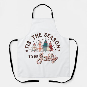 Tablier C'est la saison d'être joyeux Noël Santa Xmas