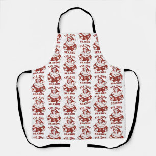 Tablier C'est la saison Snarky Noël Sarcasme Humour