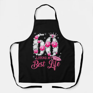 Tablier C'est ma 60e reine anniversaire 60 ans