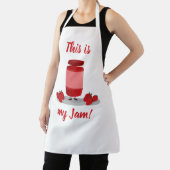 Tablier C'est ma confiture de fraise (Insitu)