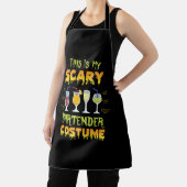 Tablier C'Est Mon Costume De Bartender Scary (Insitu)