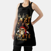 Tablier C'Est Mon Costume De Pirate Lazy Halloween Crâne C (Insitu)