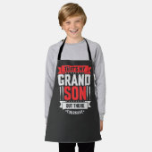 Tablier C'est mon petit-fils là-bas Baseball (Porté)