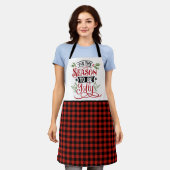 Tablier C'est Noël de saison (Porté)