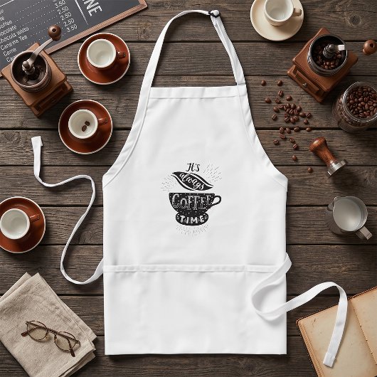 Tablier C'est Toujours l'Heure du Café