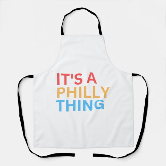 TABLIER C'EST UN TRUC DE PHILLY (Recto)