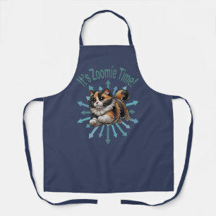 Tablier C'est Zoomie Time Calico Cat