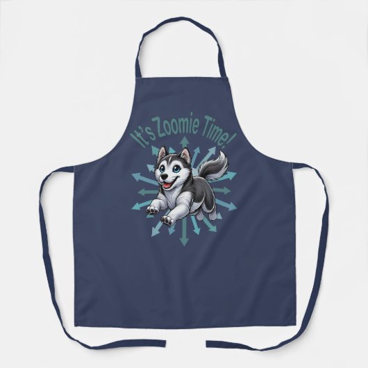 Tablier C'est Zoomie Time Husky (Recto)