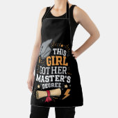 Tablier Cette fille a obtenu son diplôme de master (Insitu)