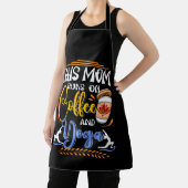 Tablier Cette maman fait du café et du yoga (Insitu)