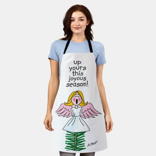 Tablier Cette Saison Joyeuse ! - (Porté)