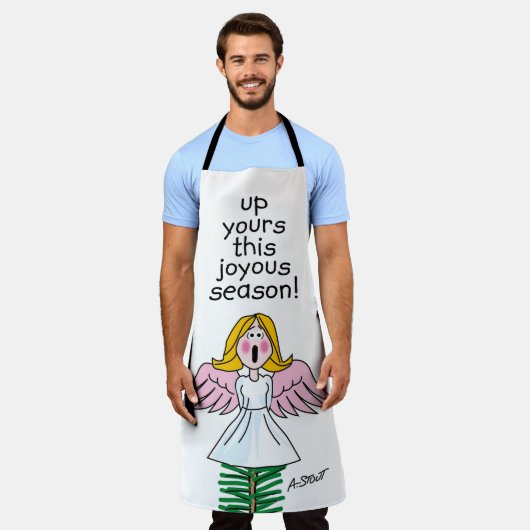 Tablier Cette Saison Joyeuse ! - (Porté)