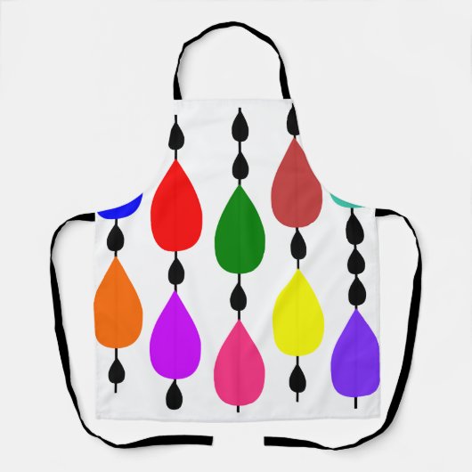 Tablier Chaînes de pluie (Recto)