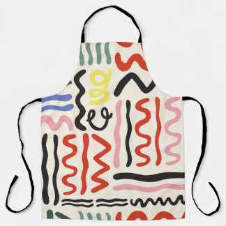 Tablier Châle floral : Ornement Carré de la marguerite