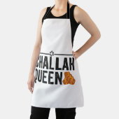 Tablier Challah Queen Funny Hanoukka Jewish Holiday Cadeau (Insitu)