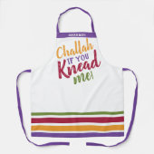 Tablier Challah si vous me connaissez Apron (Recto)