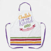 Tablier Challah si vous me connaissez Apron (Recto)