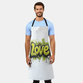 Tablier Champ d'amour sans fin (Porté)