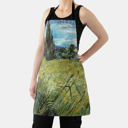 Tablier Champ de blé vert Vincent van Gogh (Insitu)