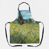 Tablier Champ de blé vert Vincent van Gogh (Recto)