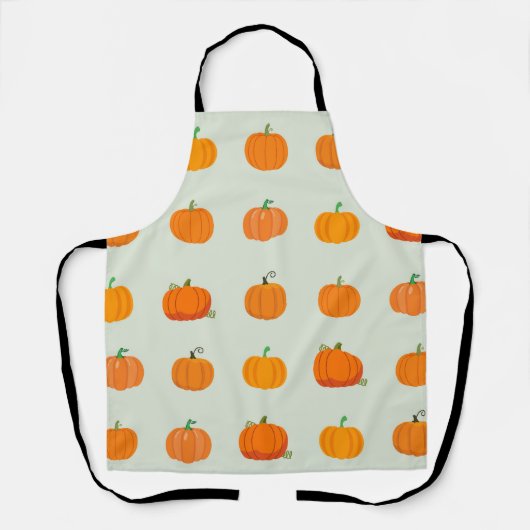 Tablier Champ de citrouilles (Recto)