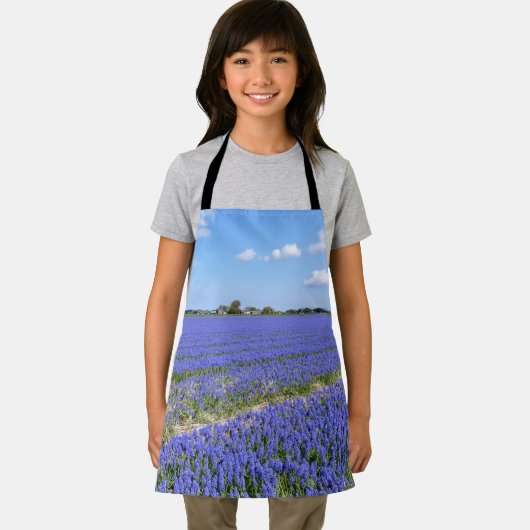 Tablier Champ de Hyacinthes (Insitu)