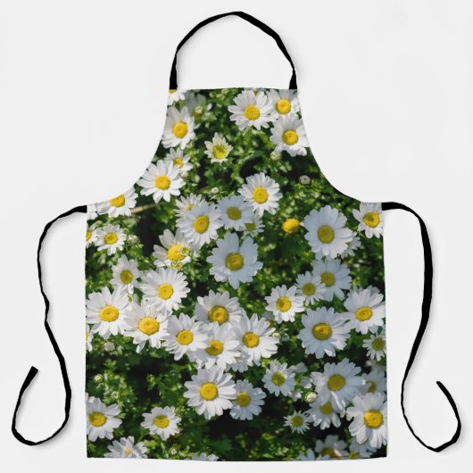 Tablier Champ de marguerite du printemps : Arrière - plan (Recto)