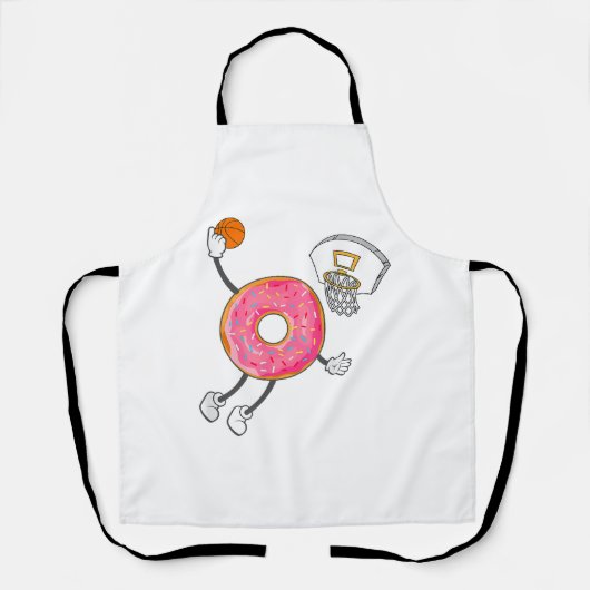 Tablier Champ de nourriture Dunking Donut Hole (Recto)