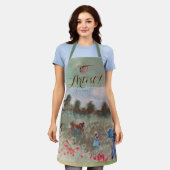 Tablier champ de poppys (Porté)