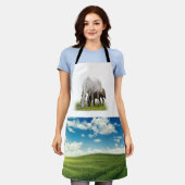 Tablier Champ Et Cheval (Porté)