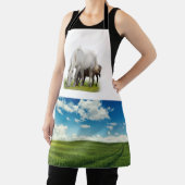 Tablier Champ Et Cheval (Insitu)