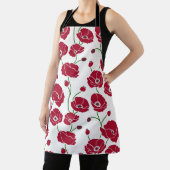 Tablier Champ rouge de pavots (Insitu)