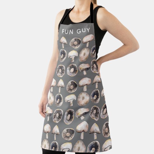 Tablier Champignon drôle (Insitu)