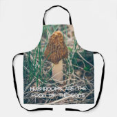 Tablier Champignon Morel Spring (Recto)