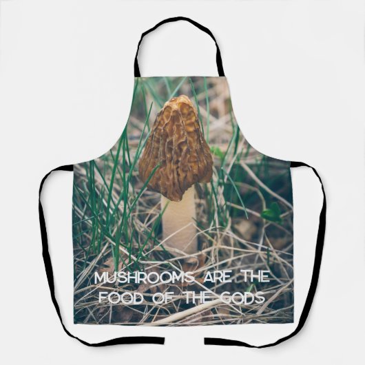 Tablier Champignon Morel Spring (Recto)