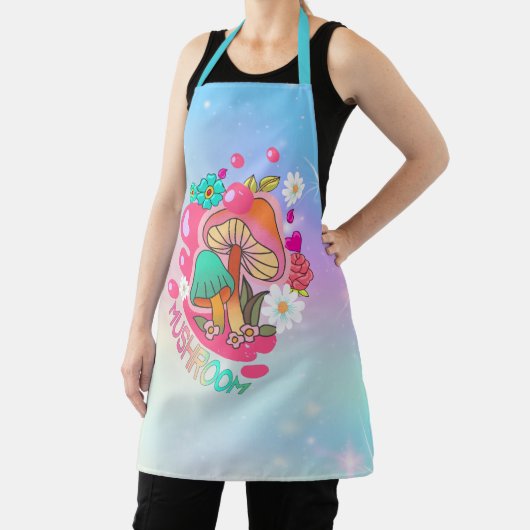 Tablier Champignons colorés Cute Apron (Insitu)
