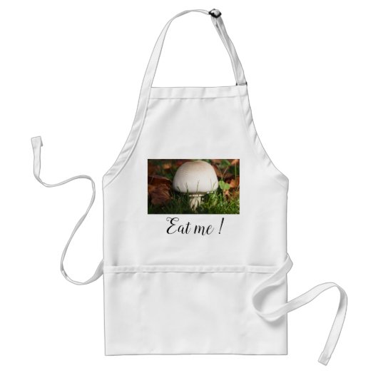 Tablier Champignons de campagne dans une forêt (Devant)